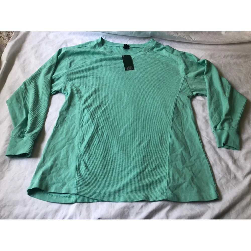 Wild Fable Tunic Long Sleeve Thermal Mix T Shirt sz XXL